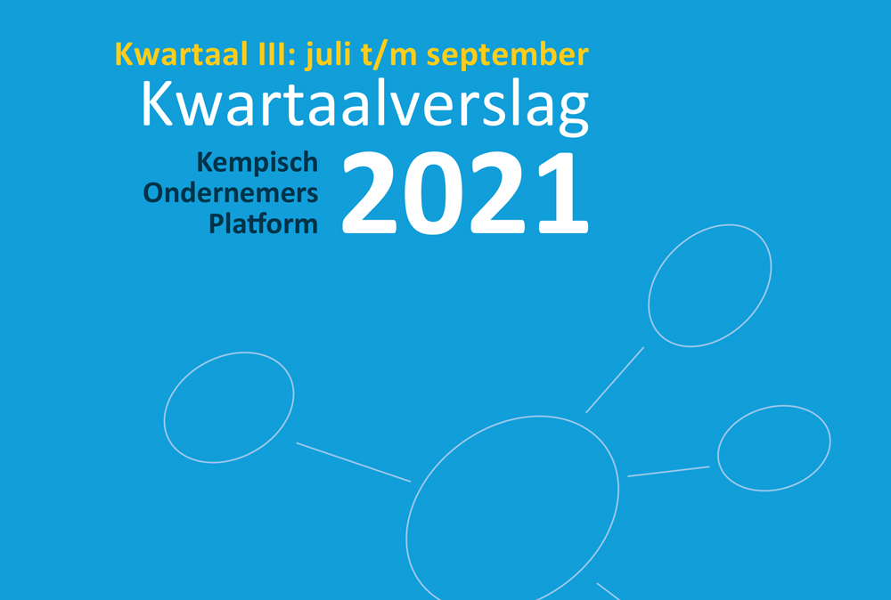 KWARTAALVERSLAG KOP 2021