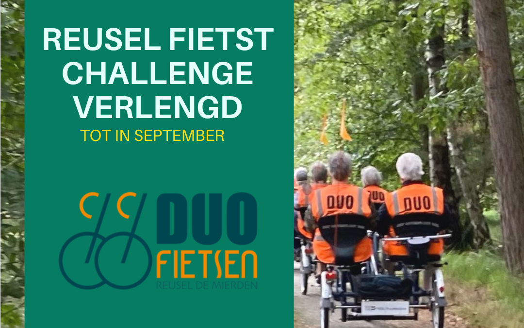 WE VERLENGEN DE Reusel Fietst Challenge!